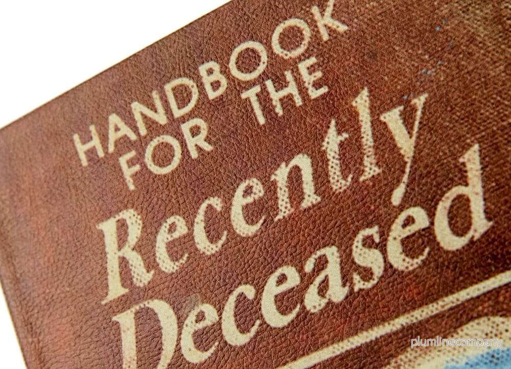 Beetlejuice Replica Box Handbook for the Recently Deceased - Bild 2