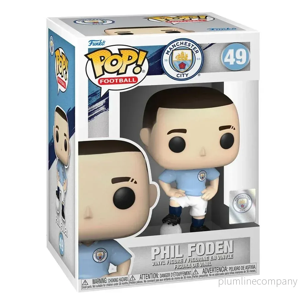 Manchester City F.C. POP! Football Figur Phil Foden 9 cm - Bild 3