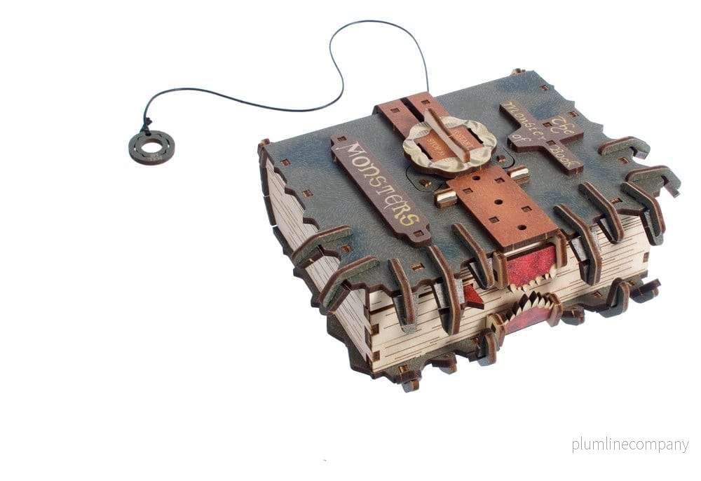 Harry Potter 3D-träpussel The Monster Book of Monsters - Bild 2