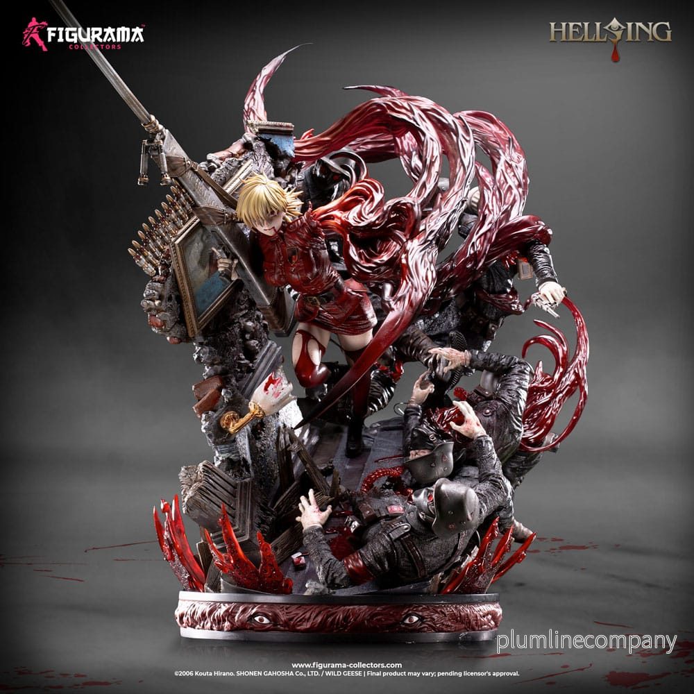 Hellsing Ultimate Elite Exclusive-staty 1/5 Seras Victoria 67 cm