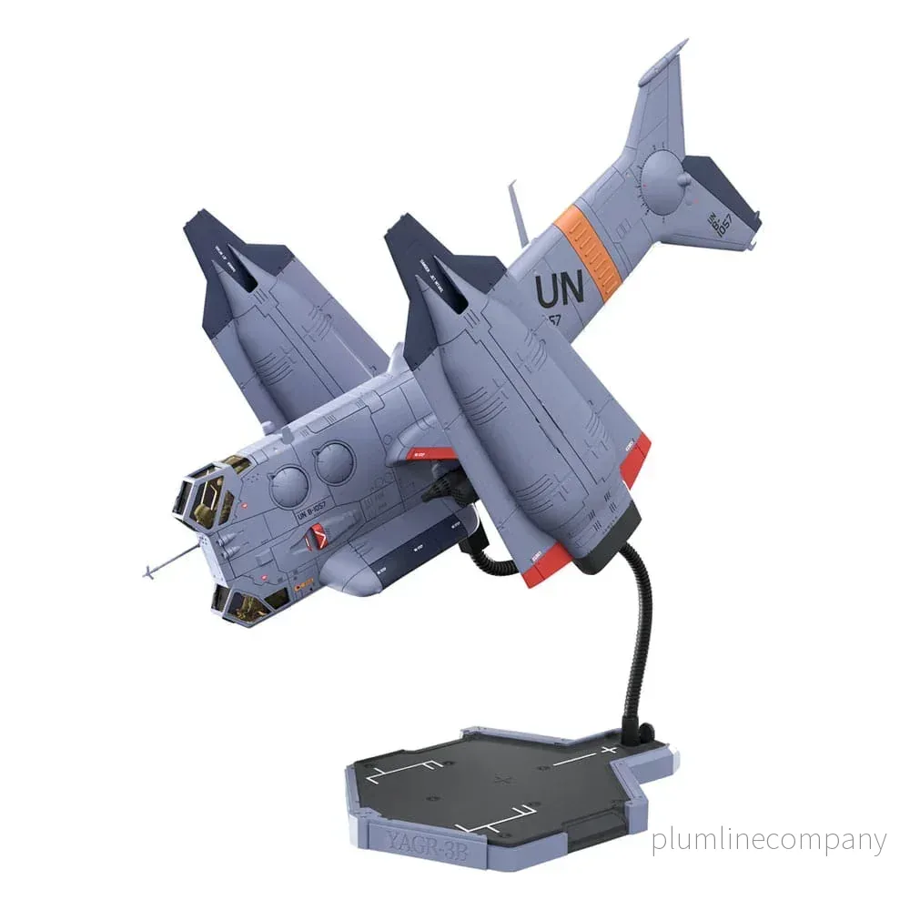 Evangelion: 3.0 Du kan (inte) göra om Plastmodellkit 1/72 YAGR-3B UNAF Close Air Support VTOL Flygplan Förmålat Färdigt Modell Ver. 14 cm Evangelion: 3.0 Du kan (inte) göra om Plastmodellkit 1/72 YAGR-3B UNAF Close Air Support VTOL Flygplan Förmålat Färdigt Modell Ver. 14 cm