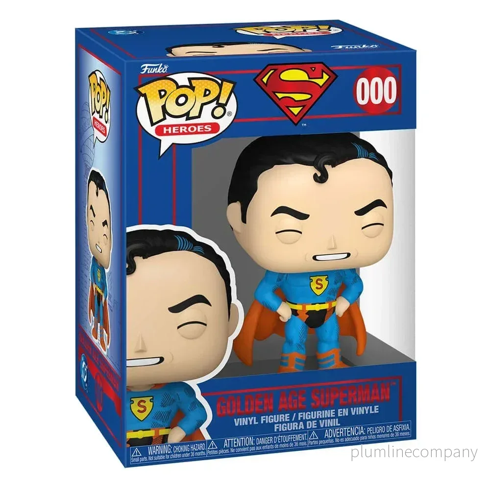DC Comics POP! Heroes Vinyl Golden Age Superman 9 cm - Bild 3
