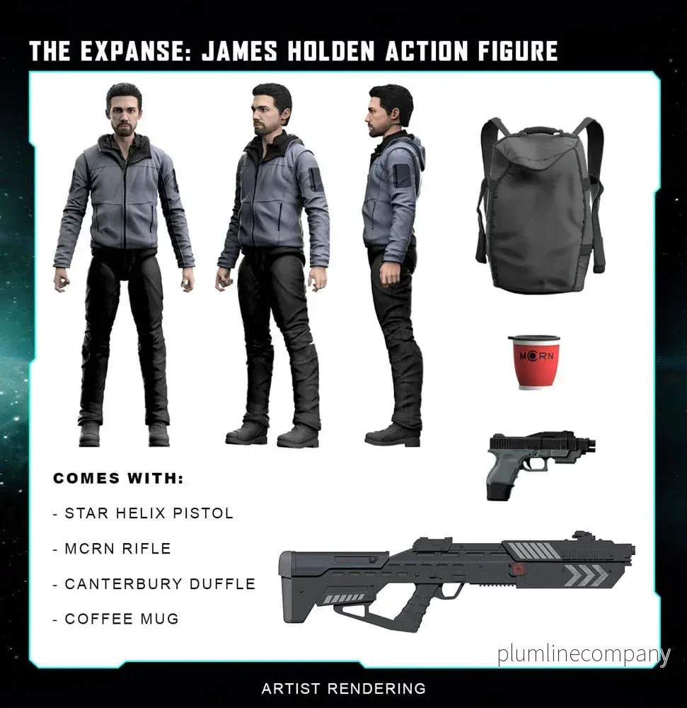 The Expanse Action Figur James Holden 20 cm - Bild 2