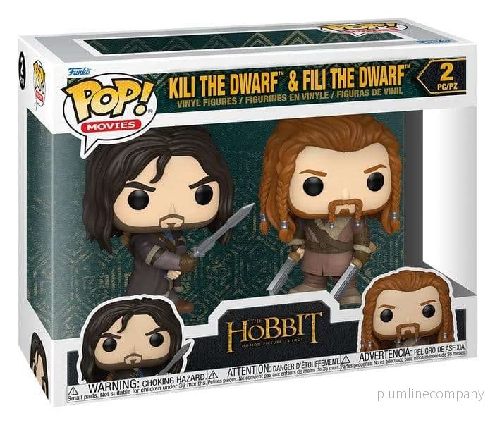 The Hobbit POP! Vinylfigurer 2-pack Kili & Fili 10 cm - Bild 2