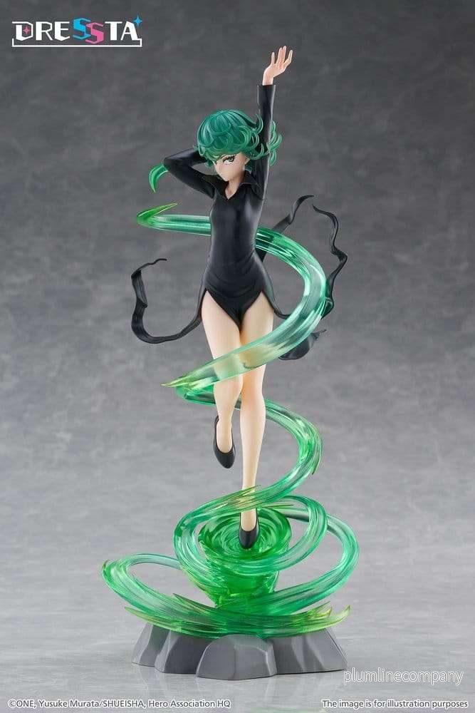 One-Punch Man Dressta PVC-figur Terrible Tornado 24 cm One-Punch Man Dressta PVC-figur Terrible Tornado 24 cm