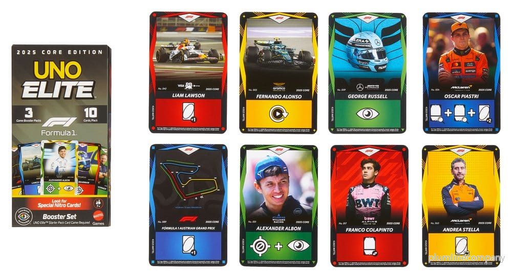 Formula 1 UNO Kortspel Elit F1 Booster-Set - Bild 3