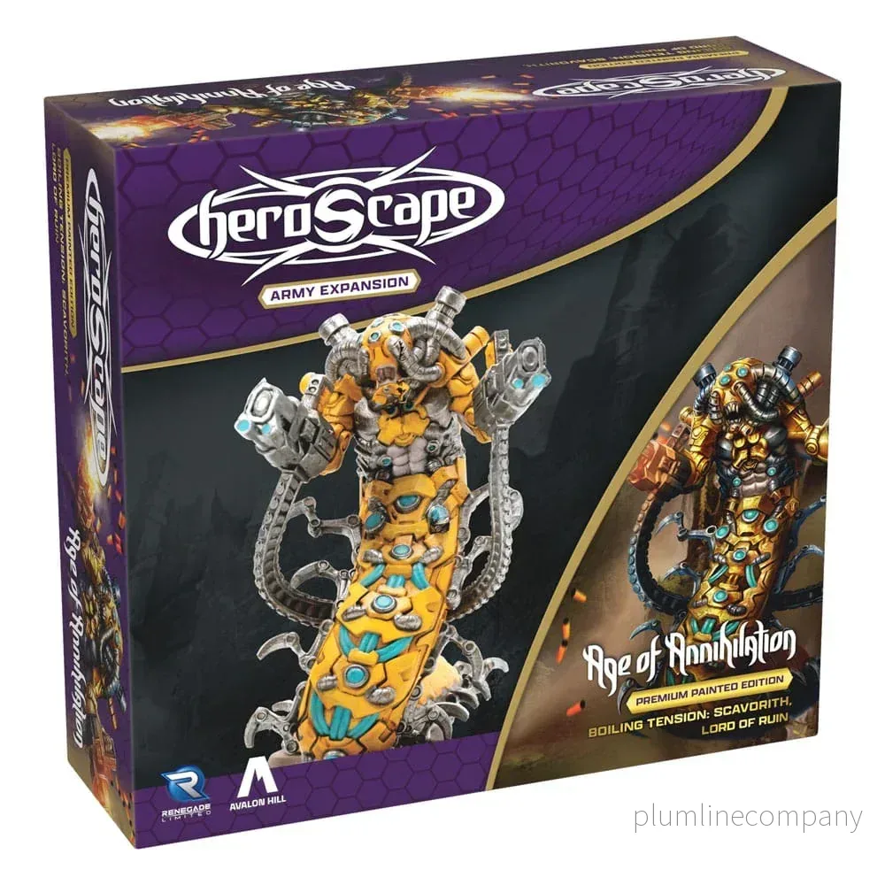 Heroscape Arméexpansion Boiling Tension: Scavorith Lord of Ruin – Engelsk Version