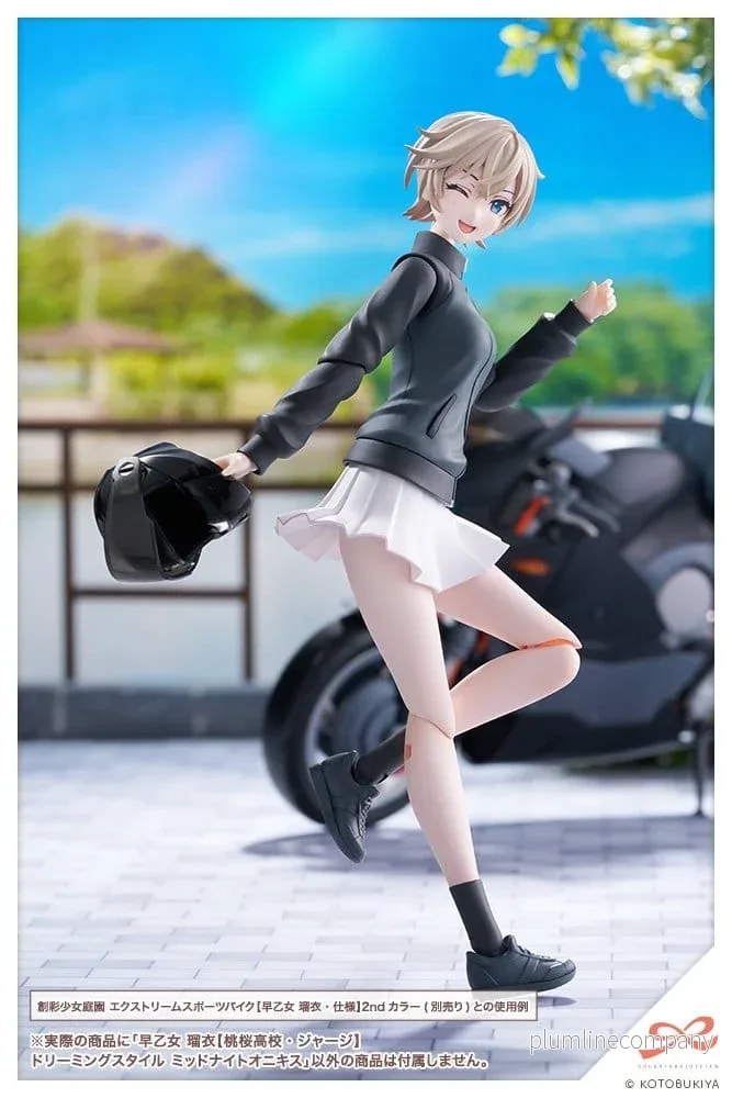 Sousai Shojo Teien Plastmodell-kit 1/10 Rui Saotome Touhou Gymnasie Tracksuit Drömstil Midnight Onyx 16 cm - Bild 3