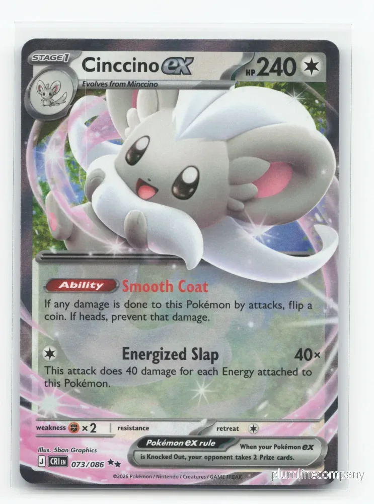 Cinccino ex 073/086 – Chaos Rising