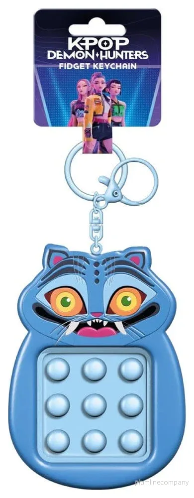 KPop Demon Hunters PVC Fidget Nyckelring Derpy KPop Demon Hunters PVC Fidget Nyckelring Derpy