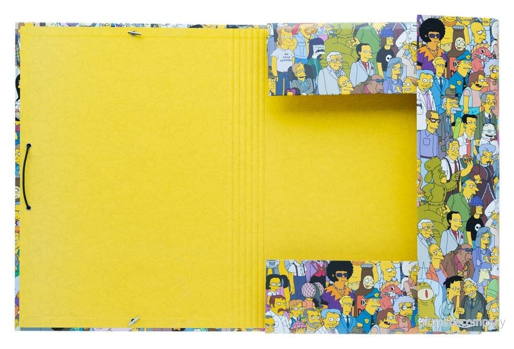 The Simpsons elastisk mapp 34 x 26 cm - Bild 3