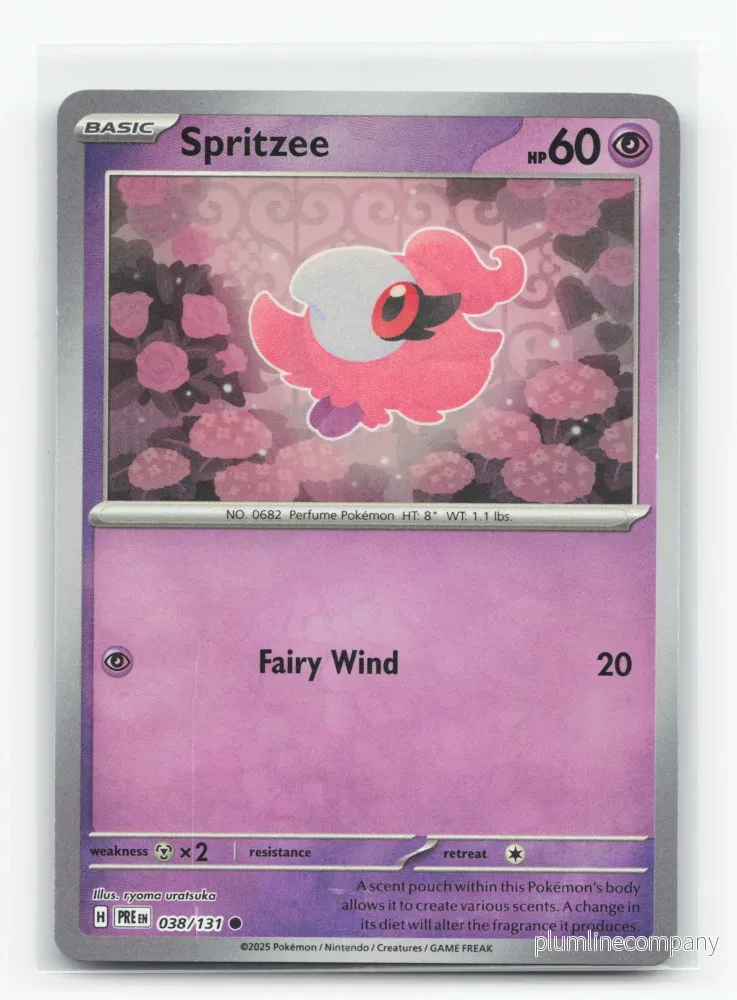 Spritzee 038/131 – Prismatic Evolutions Spritzee 038/131 – Prismatic Evolutions