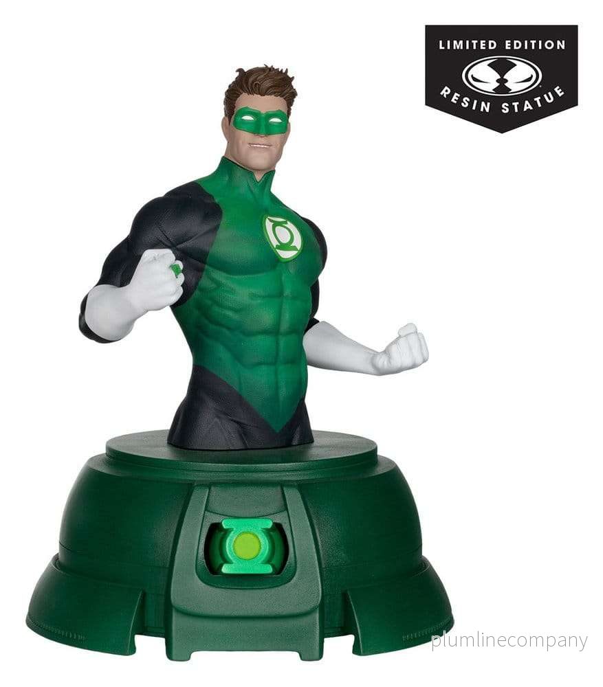 DC Direct Green Lantern byst 1/1 Hal Jordan med Power Ring Prop Replica (Gold Label) 26 cm - Bild 3