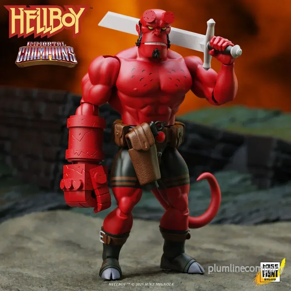 Hellboy Action Figur 14 cm - Retro Samlarfigur - Bild 3