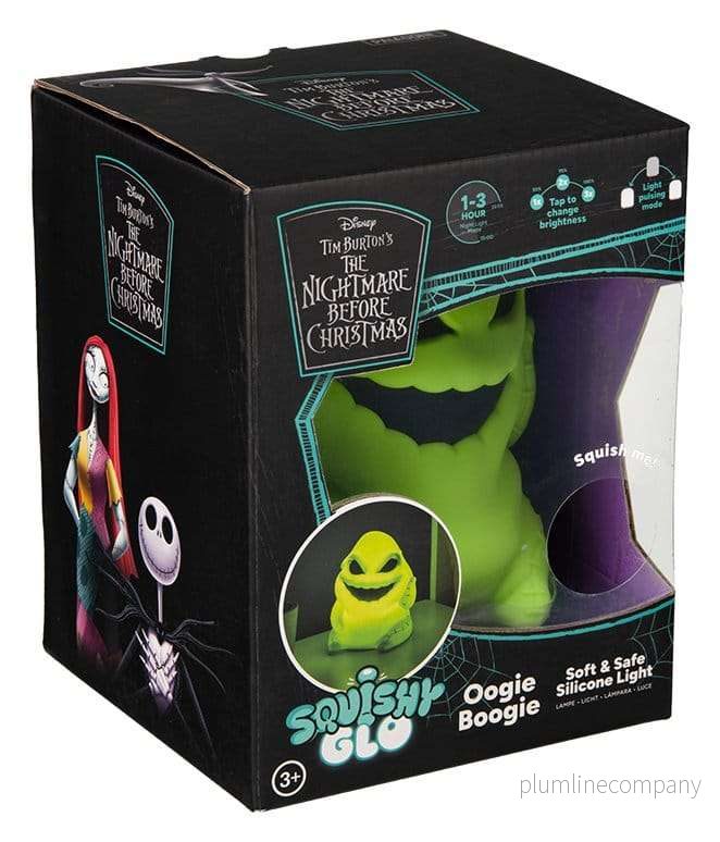 Nightmare Before Christmas SquishyGlo silikonlampa Oogie Boogie uppladdningsbar 16 cm - Bild 3