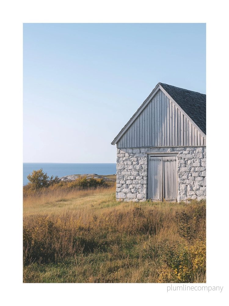 Gotland Stone Barn Poster