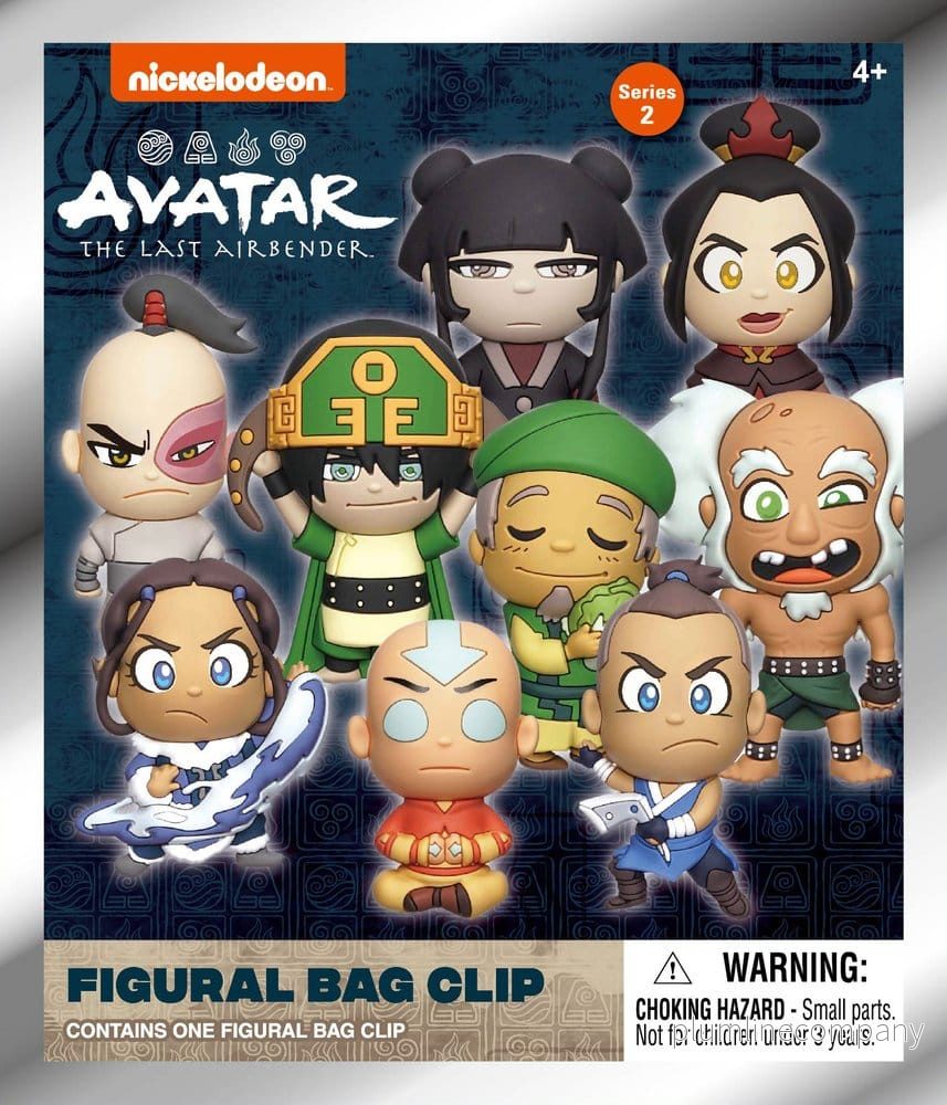 Avatar The Last Airbender 3D PVC Bag Clips Series 2 blind bag-display (24) - Bild 3