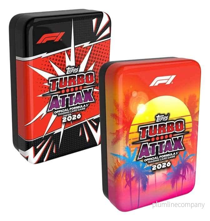 Formula 1 Turbo Attax 2026 Trading Cards Mega Tin Formula 1 Turbo Attax 2026 Trading Cards Mega Tin