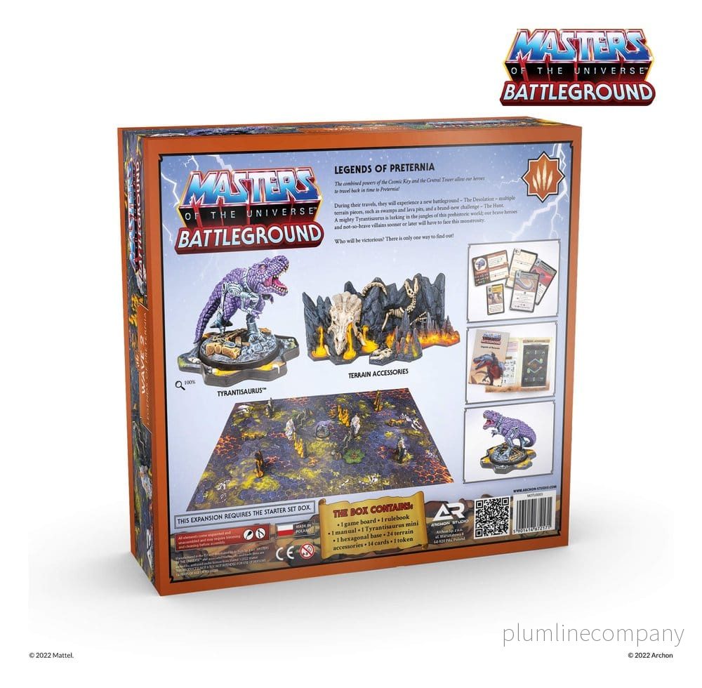 Masters of the Universe: Battleground Miniatyrspel Våg 2: Legends of Preternia – Engelsk version - Bild 2