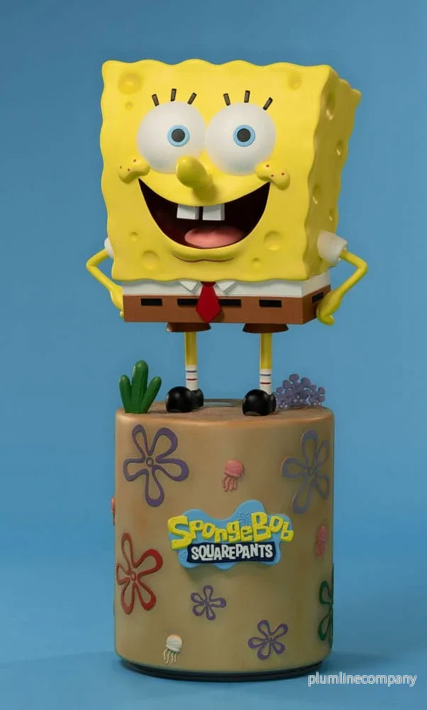 SpongeBob SquarePants staty i naturlig storlek SpongeBob 120 cm SpongeBob SquarePants staty i naturlig storlek SpongeBob 120 cm