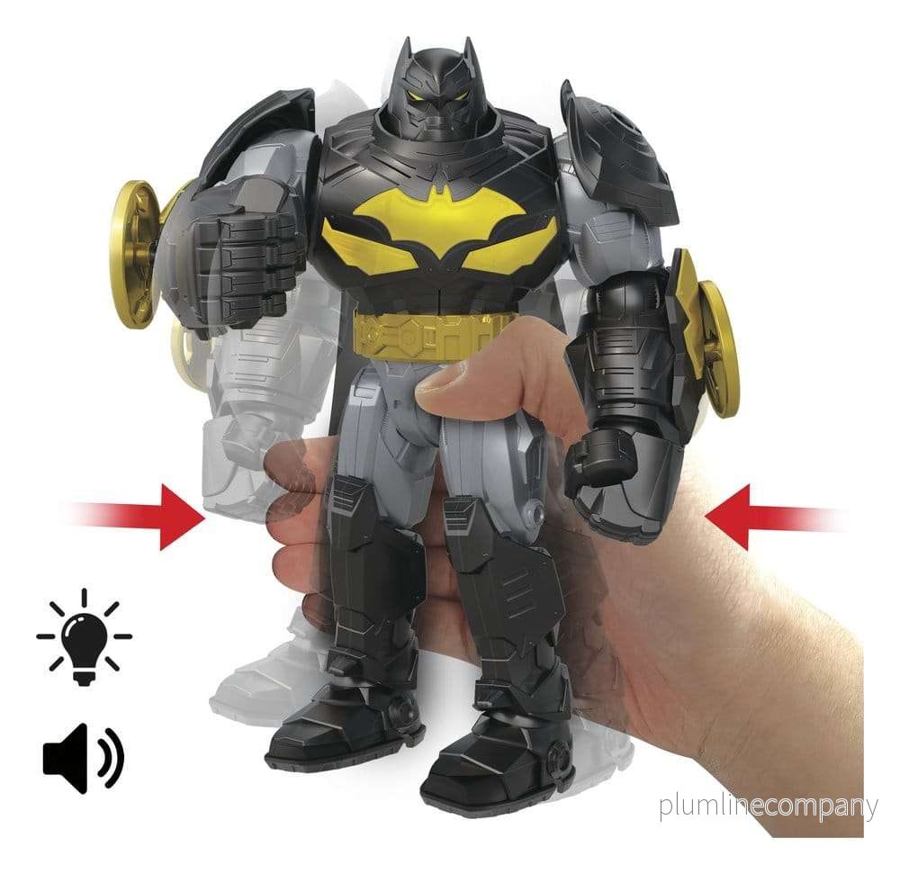 DC Premier actionfigur med ljud och ljus Mecha Suit Batman 18 cm - Bild 2