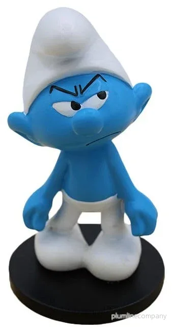 Smurfarna Figur Surmulen Smurf 11 cm