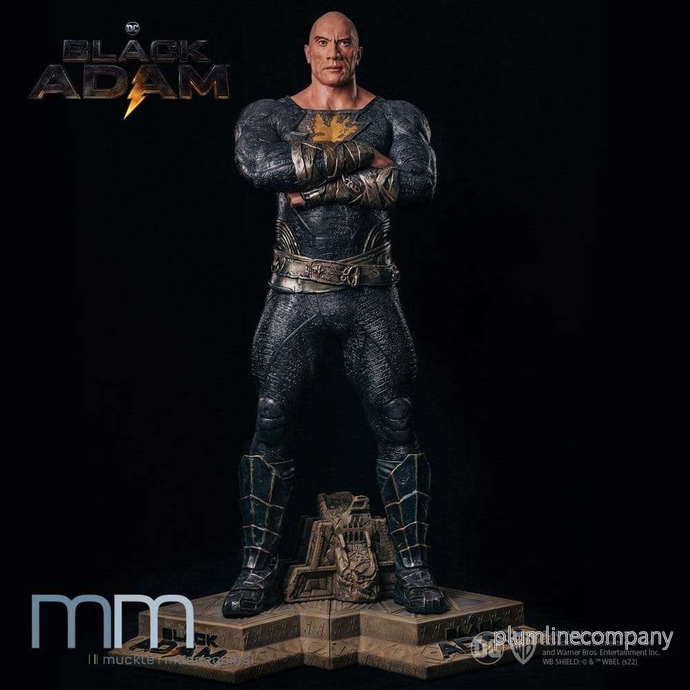 Black Adam Staty i naturlig storlek – Black Adam 211 cm Black Adam Staty i naturlig storlek – Black Adam 211 cm