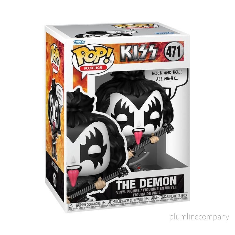 KISS POP! Sayings Figur The Demon (R&R All Night) 9 cm - Bild 3