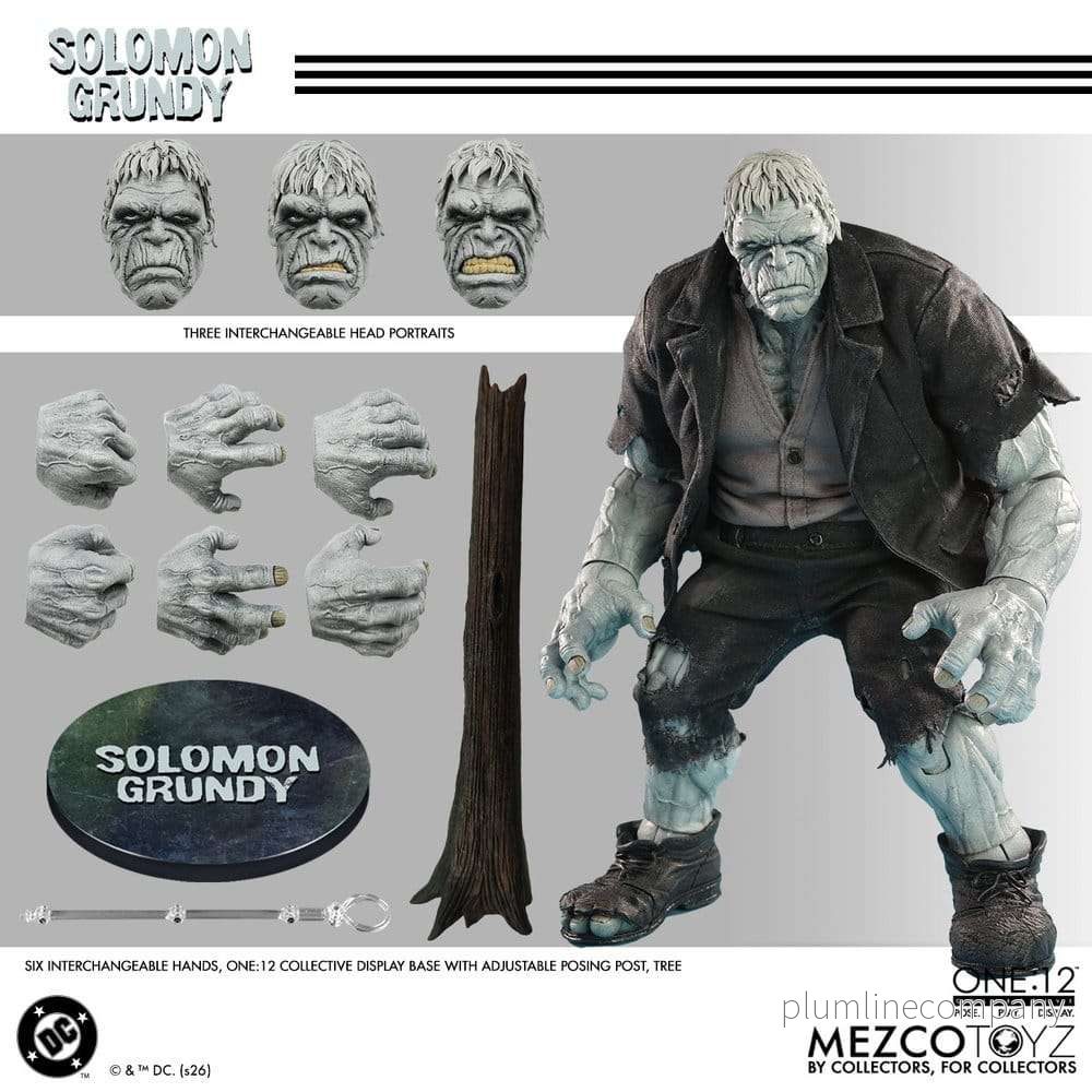 DC Comics One:12 Collective Action Figure 1/12 Solomon Grundy - Bild 2