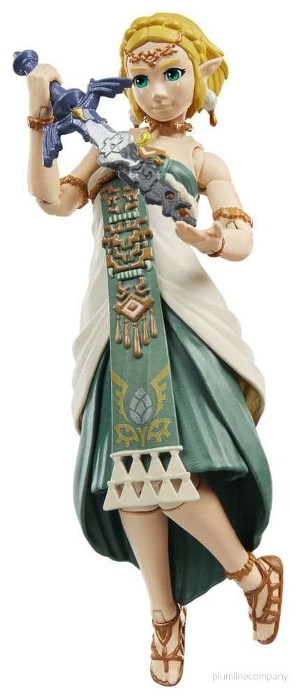 The Legend of Zelda: Tears of the Kingdom Heroes of Hyrule actionfigur Princess Zelda 15 cm The Legend of Zelda: Tears of the Kingdom Heroes of Hyrule actionfigur Princess Zelda 15 cm