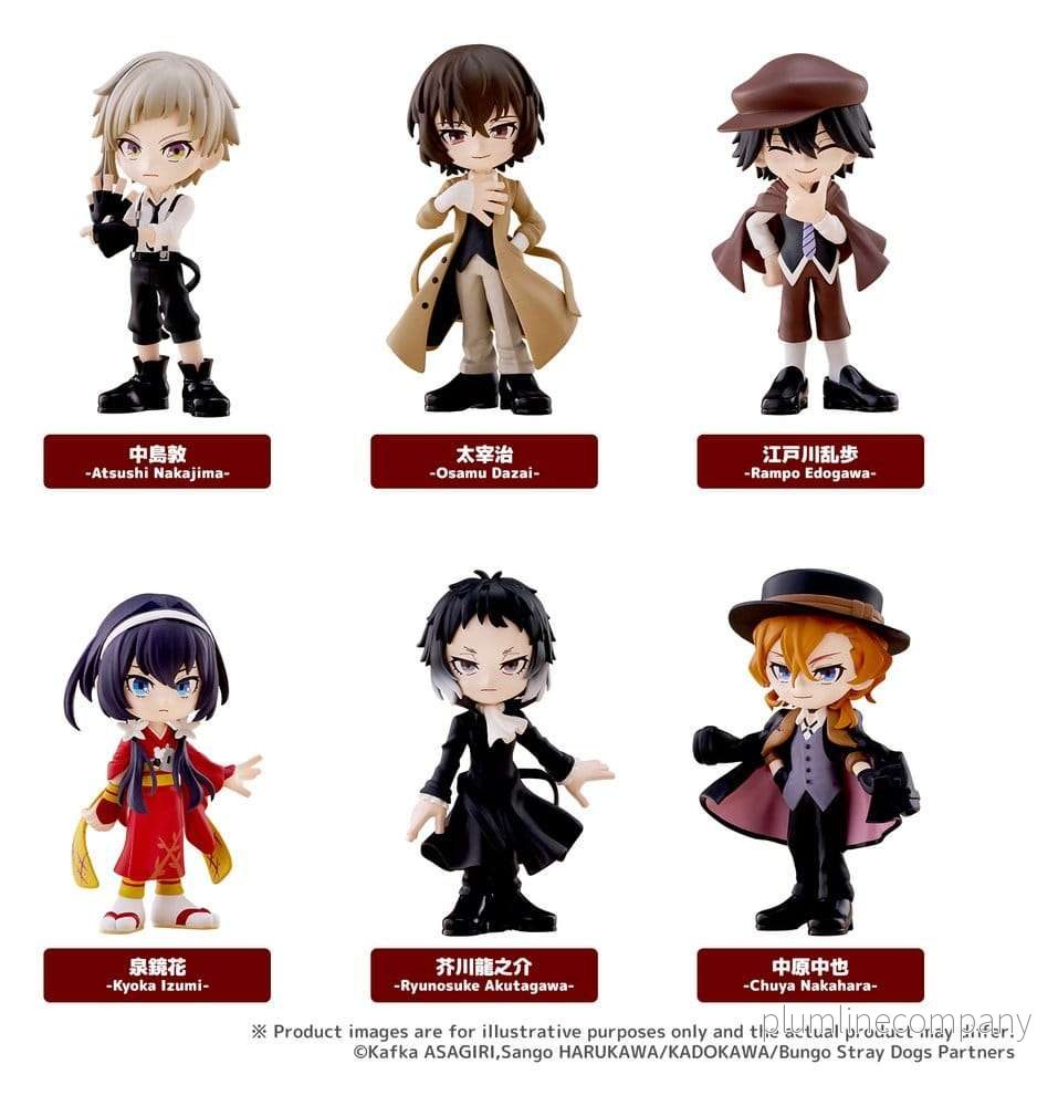 Bungo Stray Dogs PalVerse minifigurer Blind Box Display (6) Bungo Stray Dogs PalVerse minifigurer Blind Box Display (6)