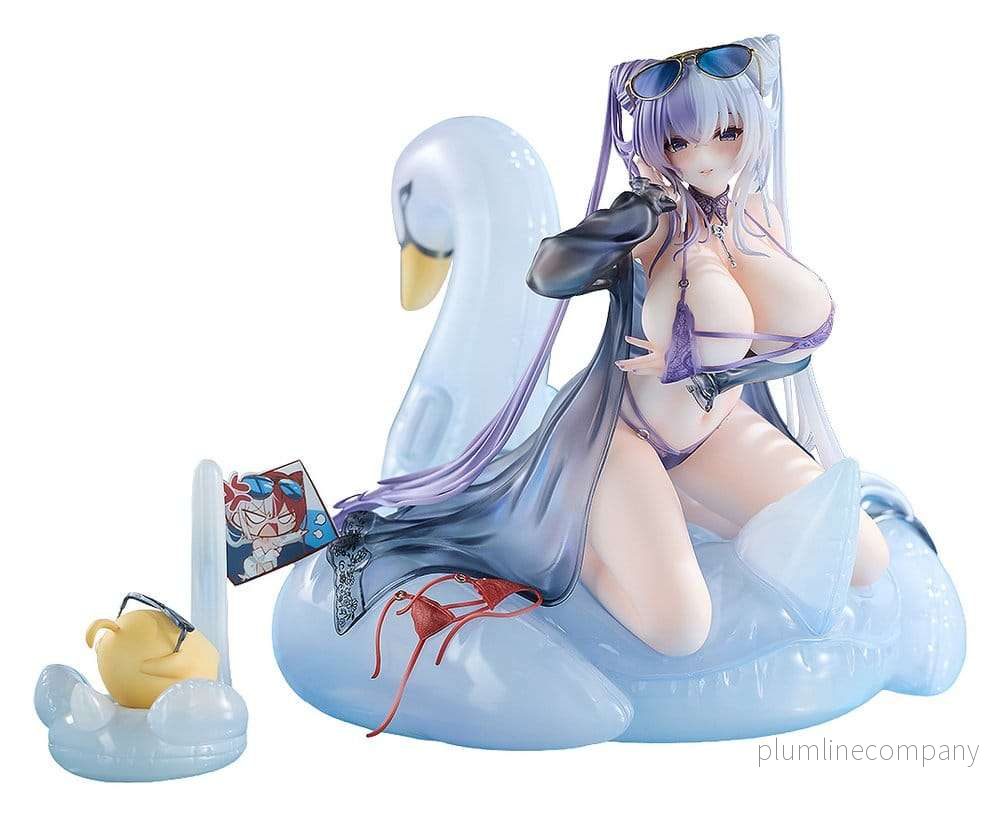 Azur Lane PVC-figur 1/7 Ying Swei Blue Waves, Limpid Summer Ver. 18 cm