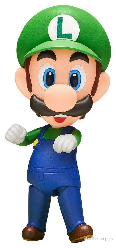 Super Mario Nendoroid actionfigur Luigi 10 cm Super Mario Nendoroid actionfigur Luigi 10 cm