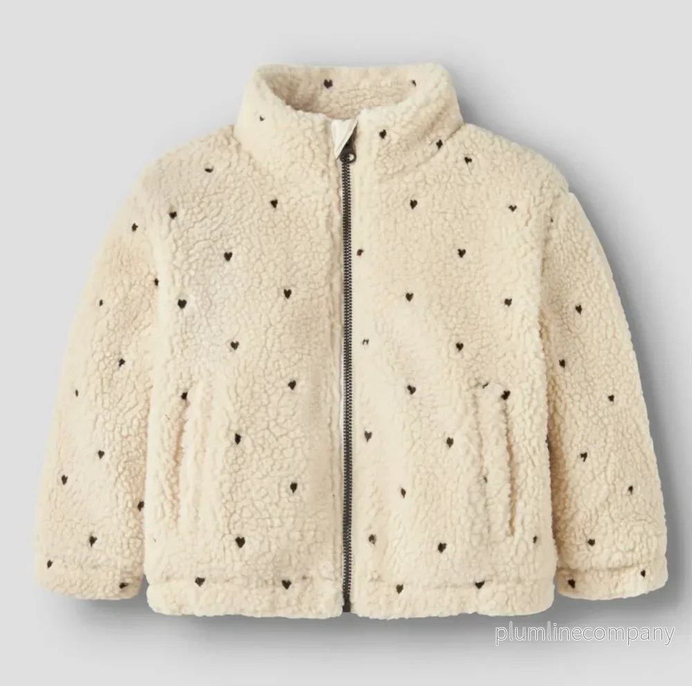 LÖS PASSFORM TEDDY JACKA – NMFNALO SHERPA LOOSE JACKET LIL LÖS PASSFORM TEDDY JACKA – NMFNALO SHERPA LOOSE JACKET LIL