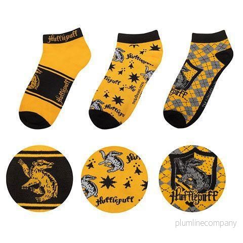 Harry Potter Ankelstrumpor 3-Pack Hufflepuff Harry Potter Ankelstrumpor 3-Pack Hufflepuff