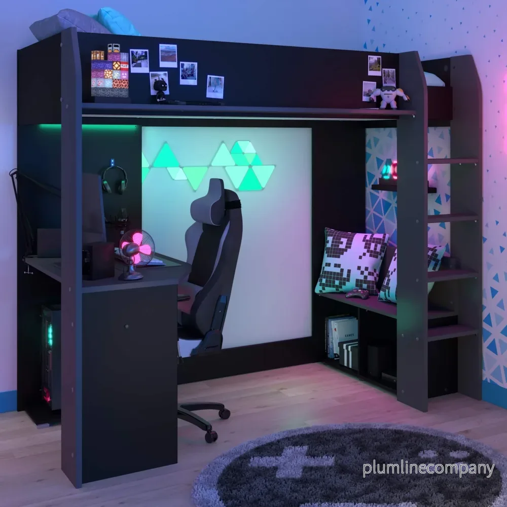 Legend Parisot Gaming Loftsäng 90x200