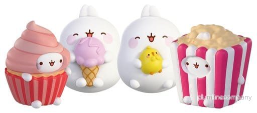 Molang Foamates Mini Figurer Ögonlåda (12) - Bild 2