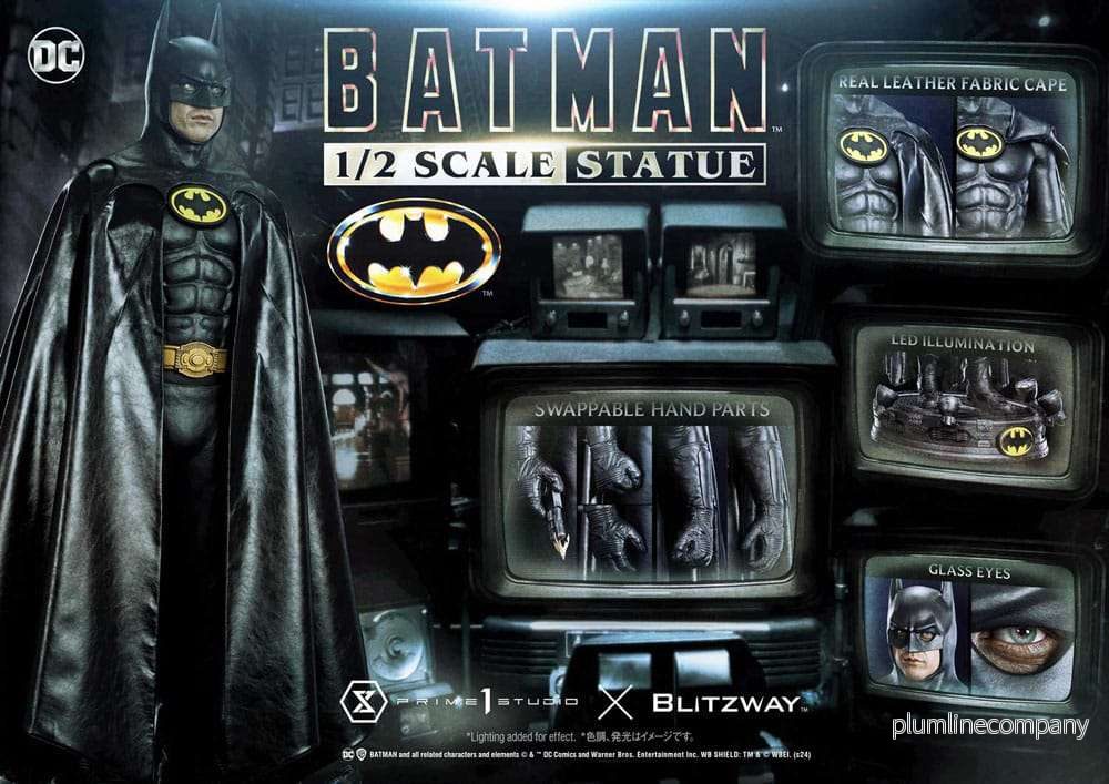 Batman Statue 1/2 Batman 1989 106 cm - Bild 2