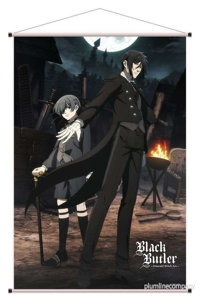 Black Butler: Emerald Witch Arc Väggbonad Sebastian & Ciel 60 x 90 cm Black Butler: Emerald Witch Arc Väggbonad Sebastian & Ciel 60 x 90 cm
