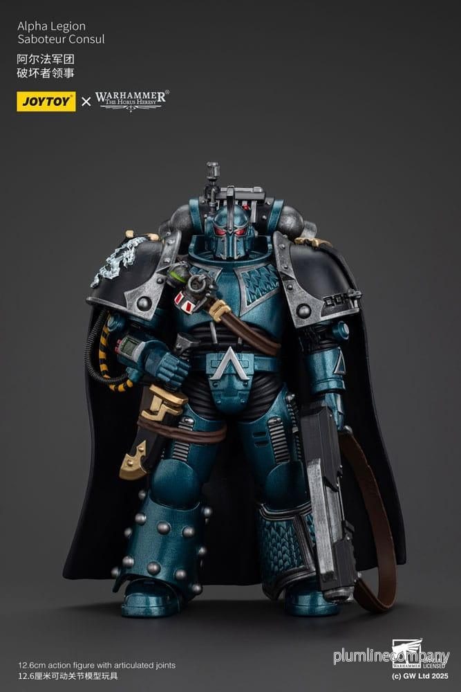 Warhammer The Horus Heresy Action Figur Alpha Legion Saboteur Consul 20 cm Warhammer The Horus Heresy Action Figur Alpha Legion Saboteur Consul 20 cm