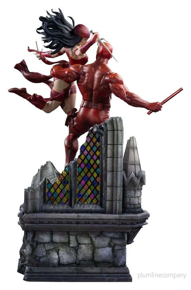 Marvel Comics Diorama 1/6 Daredevil & Elektra - Bild 3