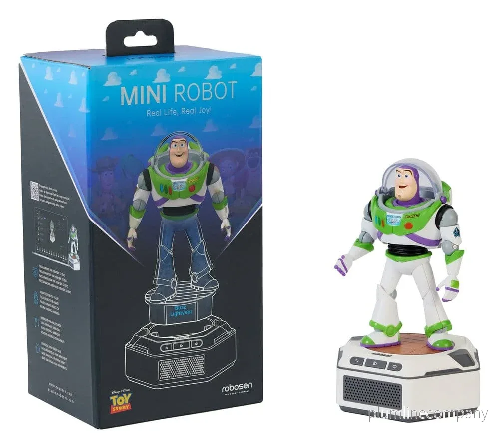 Disney Pixar Toy Story interaktiv robotbyggsats - Buzz Lightyear fransk version 17 cm - Bild 3