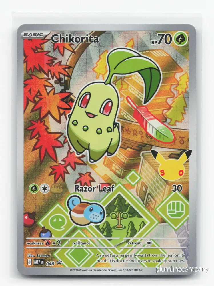 Chikorita 046 – Mega Evolution Black Star Promos Chikorita 046 – Mega Evolution Black Star Promos
