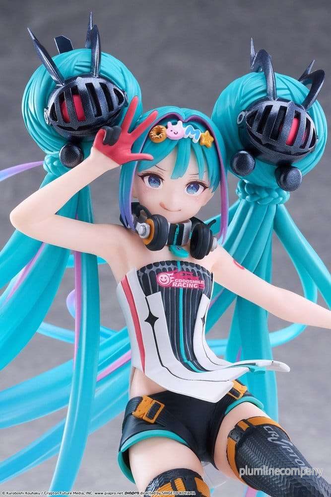Hatsune Miku Taito Kuji PVC-figur Racing Miku 2026 Ver. Original 18 cm - Bild 3