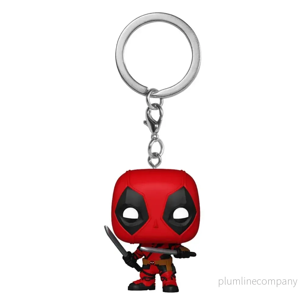 Deadpool 3 POP! Vinyl Nyckelringar 4 cm Deadpool 3 POP! Vinyl Nyckelringar 4 cm