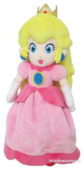 Super Mario gosedjur Prinsessan Peach 26 cm Super Mario gosedjur Prinsessan Peach 26 cm