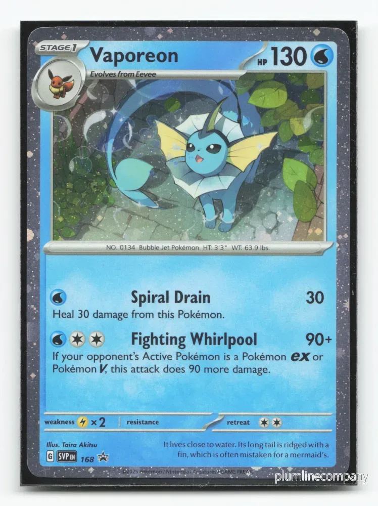 Vaporeon 168 – Scarlet & Violet Black Star Promos Vaporeon 168 – Scarlet & Violet Black Star Promos