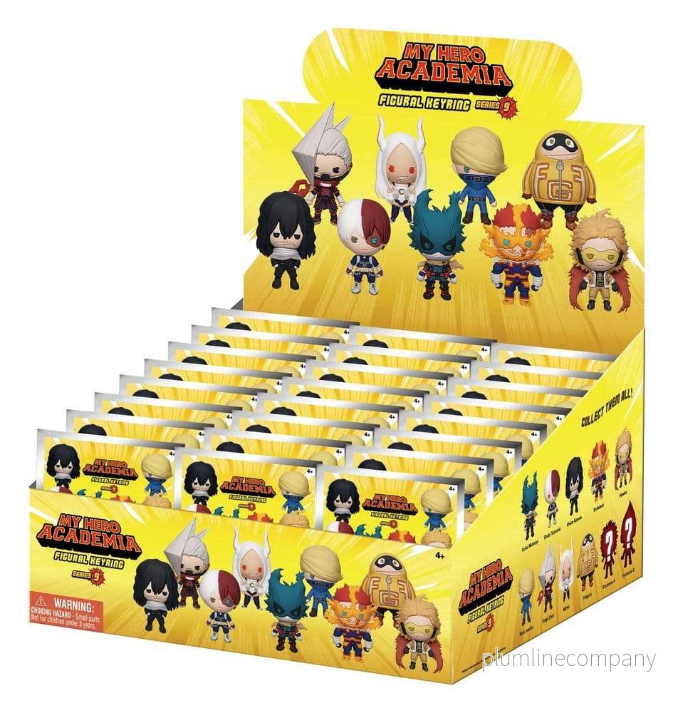 My Hero Academia 3D PVC Bag Clips Series 9 Blind Bag Display (24) - Bild 3