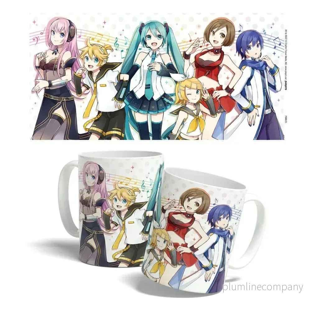 Hatsune Miku Mug 325 ml – Kvalitetskeramik för Fans Hatsune Miku Mug 325 ml – Kvalitetskeramik för Fans