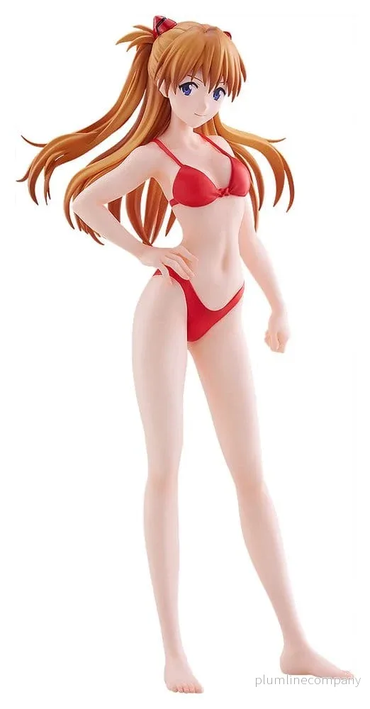 Rebuild of Evangelion Pop Up Parade Beach Queens Asuka Shikinami Langley (Bikini-stil) Storlek L 23 cm Rebuild of Evangelion Pop Up Parade Beach Queens Asuka Shikinami Langley (Bikini-stil) Storlek L 23 cm